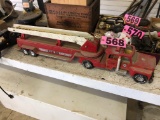 NYLINT toy firetruck  NO SHIPPING