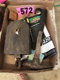 Hammer, screw driver, sanding paper  NO SHIPPING
