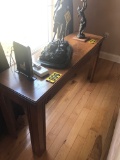 Wood sofa table  - NO SHIPPING NO SHIPPING
