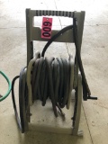 Garden hose & reel  NO SHIPPING