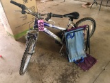 Huffy 8 speed bike & chair  NO SHIPPING