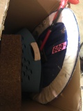 Box w/ baskets, boots, floats, & more  NO SHIPPING