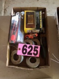 Box of misc on floor  NO SHIPPING
