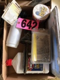 Light bulbs & licese plate frame  NO SHIPPING