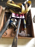 Ratchet straps & hand tools  NO SHIPPING