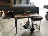 Char Grill & smoker, bar stool  NO SHIPPING