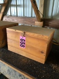 Wood storage box  NO SHIPPING