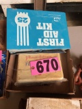 (2) First aid kits  NO SHIPPING