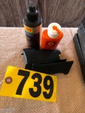 (2) Ruger grip sets & gun oil Shipping available at buyer's expense.