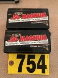 2 boxes 50Cal mag 300GR Shipping available at buyer's expense.