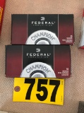 2 boxes Federal 380 auto 95GR  Shipping available at buyer's expense.