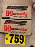 2 boxes Hornaday Govt. 250 325GR  Shipping available at buyer's expense.