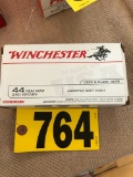 1 box Winchester 44Mag 240GR Shipping available at buyer's expense.