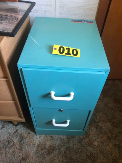 2 Drawer metal file cabinet - No Shipping