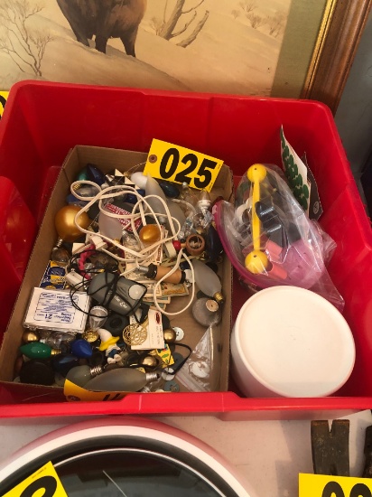 Box of misc. household items - NO SHIPPING