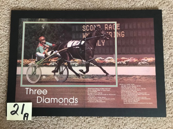 Three Diamonds 2 page display from 1982 Horseman and Fair World Holiday Issue,
