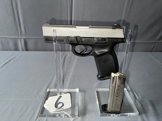 S&W 9mm w/ magazine  SW9VE SN: DVJ3370. There will be a $30 transfer fee ap