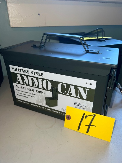 Military style Ammo Can (no lock/key)