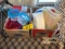 (2) Boxes of assorted plastic containers