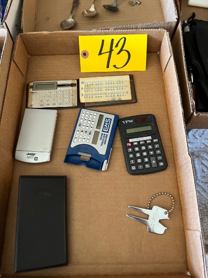 Small pocket calculators