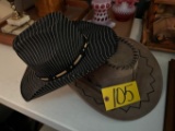 (2) Cowboy hats