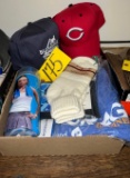 (2) New shirts, (2) hats, cooling rag, & neck scarfs
