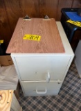 2 Drawer filing cabinet & double clip board