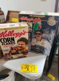 Collectors Kelloggs Dale Earnhardt cereal boxes