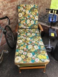 1970's Patio chaise lounge chair