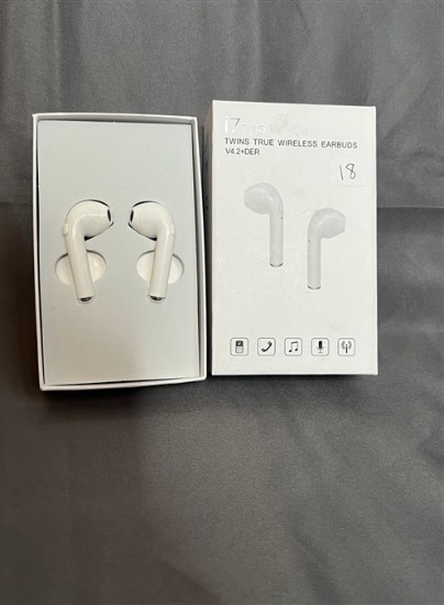 i7 TWS Twins True Wireless earbuds, ios Android, with box