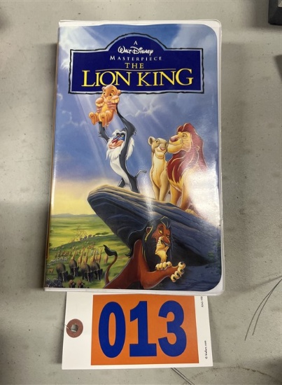 The Lion King VHS tape