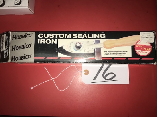 Custom sealing hat iron