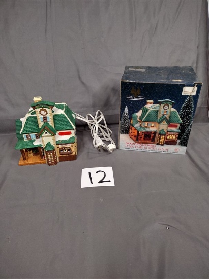 Dickens Collectibles Holiday Expressions, hand painted w/ box