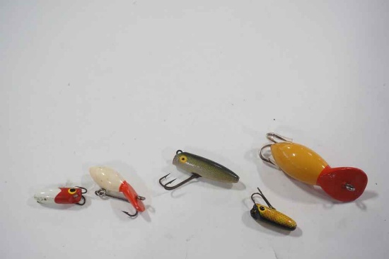 South Bend Fly-Oreno, Trout Oreno Lures (3) & Asst. Lures (2)