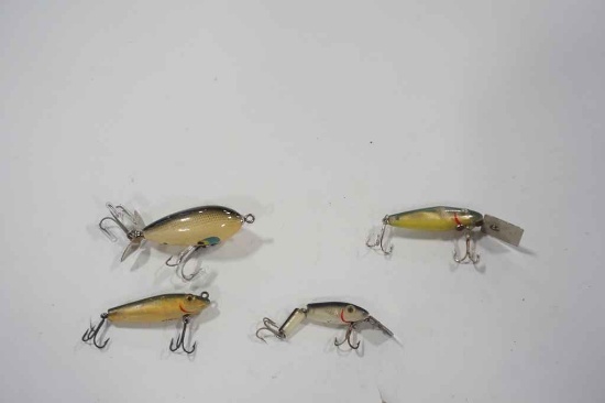 Assorted Lures (4) - Mirrolures, Smithwick Buck A Bawl