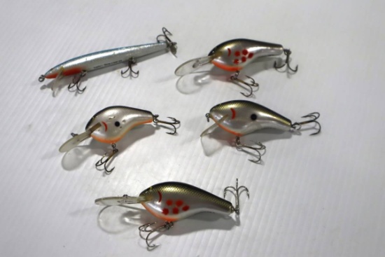 Assorted Bagley Lures (5)