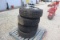Set-Firestone Transforce LT245/75R17 Tires/Rims/Hubcaps (NEW Takeoffs)