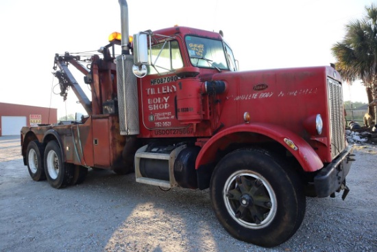 1986 Peterbilt 349H Wrecker