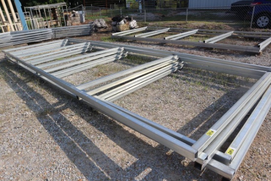 24'x25' Steel Building Frame (Unused) (2 Sides/5 Trusses)