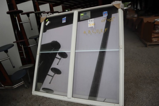 Aluminum 64x65 Window