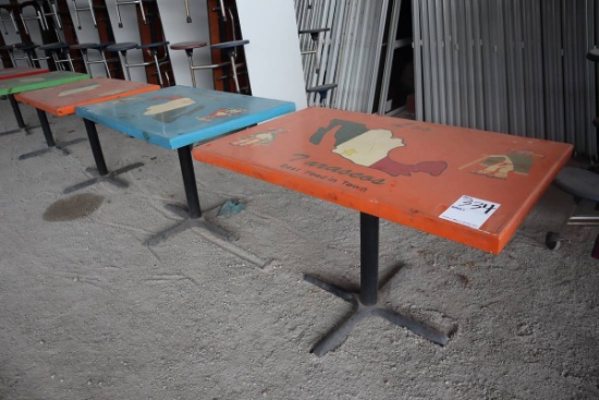 Wooden Restaurant Table
