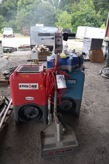 Syclone LGR145 & LGR7000 Dehumidifiers