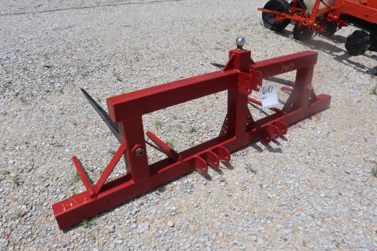 Magnum 3-Point Hay Spear with Hitch Ball