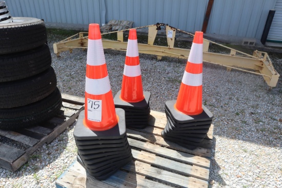 Safety Cones (25) (Unused)
