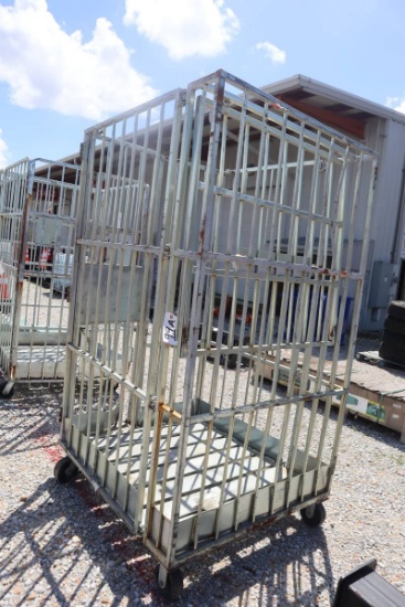 Large Rolling Warehouse Rack