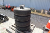 Set-Firestone Transforce LT245/75R17 Tires/Rims/Hubcaps (NEW Takeoffs)