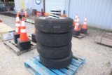 Set-Firestone Transforce LT245/75R17 Tires/Rims/Hubcaps (NEW Takeoffs)