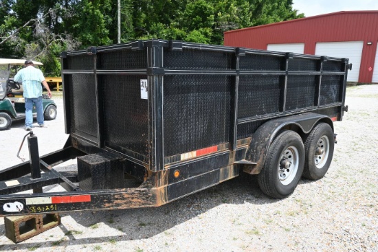 2015 C&W 6'x12' Dump Trailer