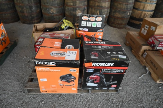 PropRun Blower, Air Compressors, Push Mowers