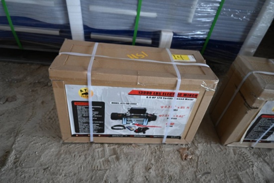 ATS-EW13000lb Electric Winch (Unused)
